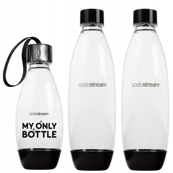 Saturator SodaStream Terra Black + 3 butelki + Bolero Sticks Zestaw 6 smaków - obrazek 4