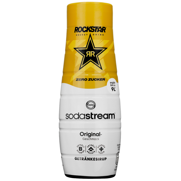 Syrop SodaStream Rockstar Original Zero 440ML + Schwip Schwap Bez Cukru 440 ml - obrazek 2