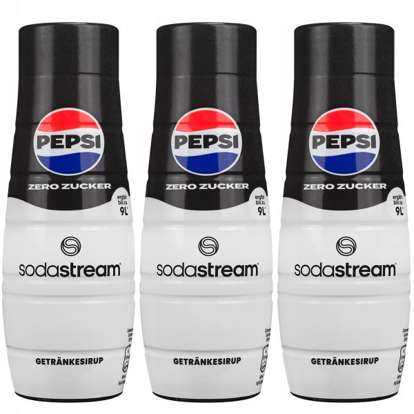 3x Syrop do SodaStream Pepsi Max Bez Cukru 440 ml - obrazek 4
