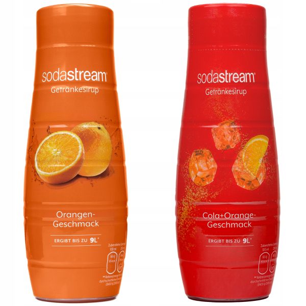 Syrop do SodaStream Classics Pomarańcza 440ml, SodaStream Cola + Orange 440ml - obrazek 4