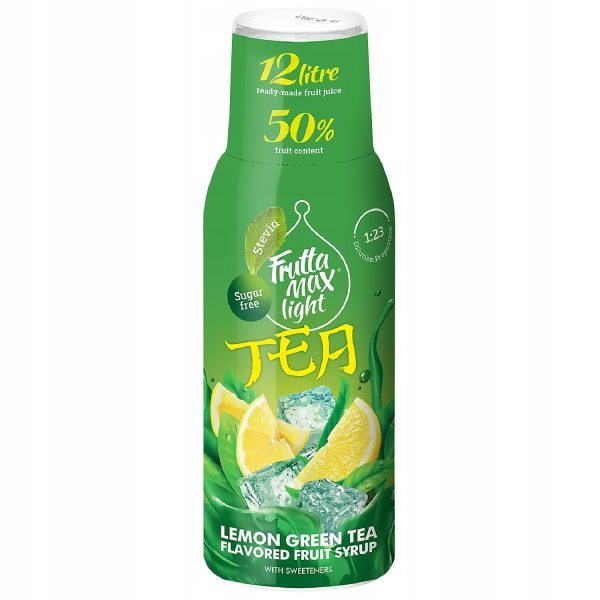Syrop FruttaMax MORELA LIGHT 500 ml+ICE TEA CYTRYNOWA GREEN Light 500 ml - obrazek 3