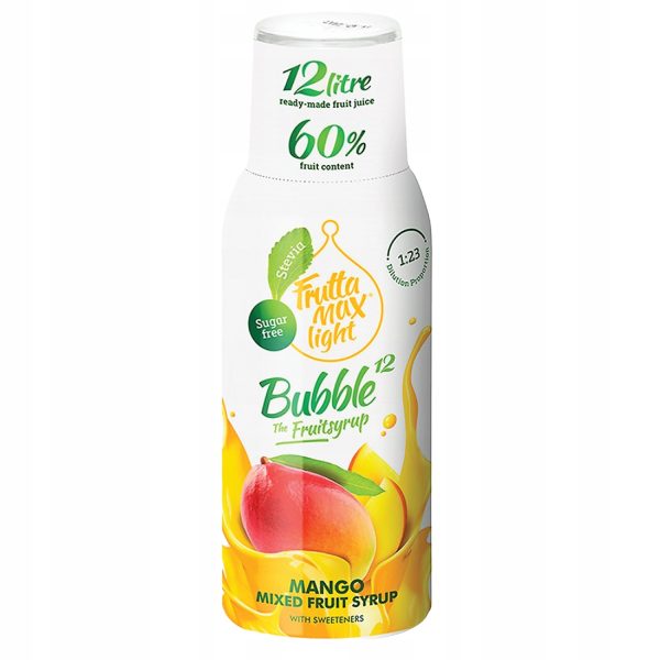 Syrop FruttaMax ICE TEA CYTRYNOWA GREEN Light 500 ml+Syrop FruttaMax MANGO LIGHT 500ml - obrazek 3