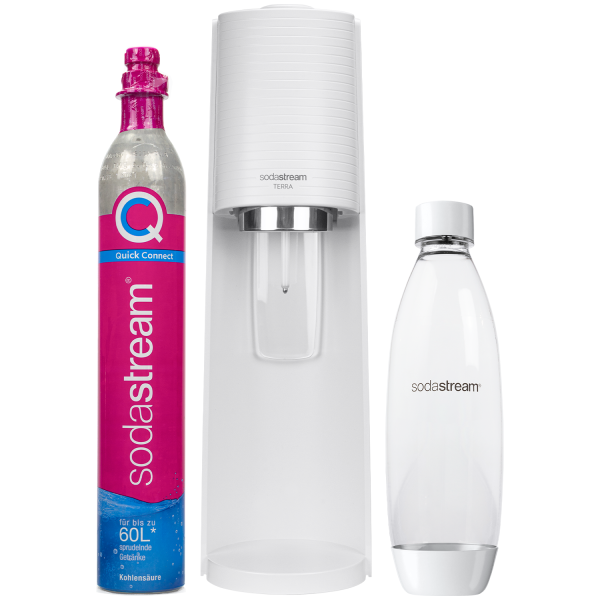 Saturator SodaStream Terra White + jedna butelka + Syrop do SodaStream Pepsi - obrazek 2