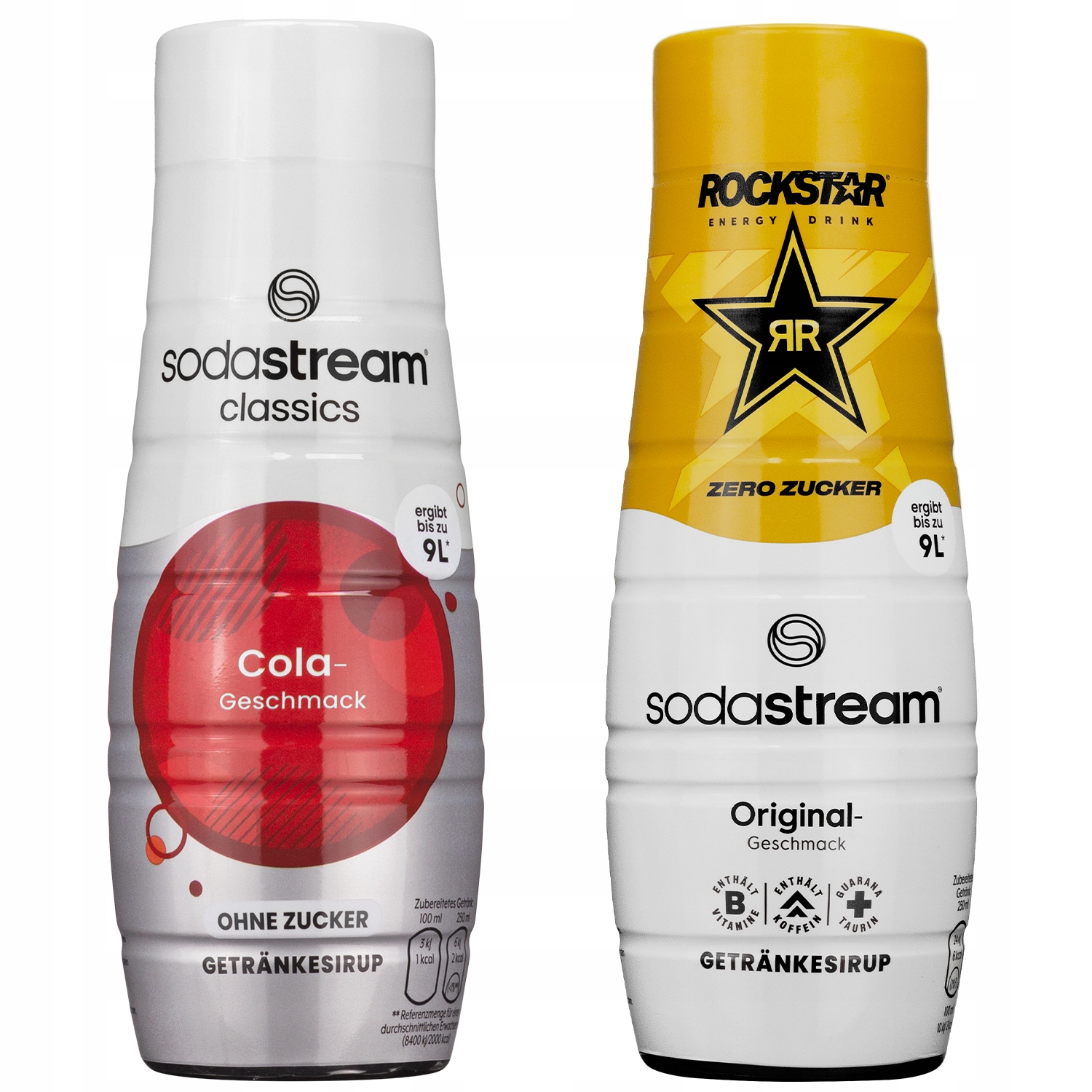 Syrop do SodaStream Cola bez cukru 440ml+Rockstar Original Zero 440ML - obrazek 4