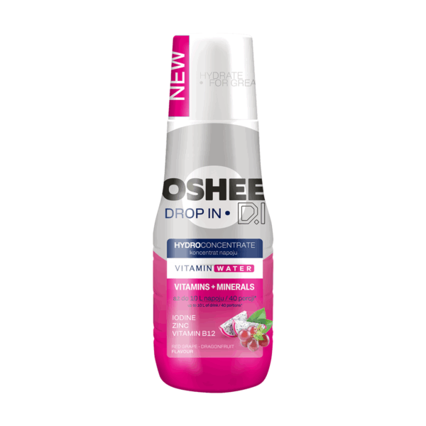 Syrop OSHEE Drop Winogrono-Smoczy owoc Wit+Minerały 500ml - obrazek 2