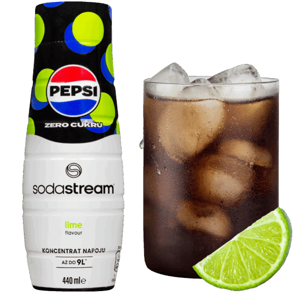 Syrop do SodaStream Pepsi MAX Limonka 440 ml