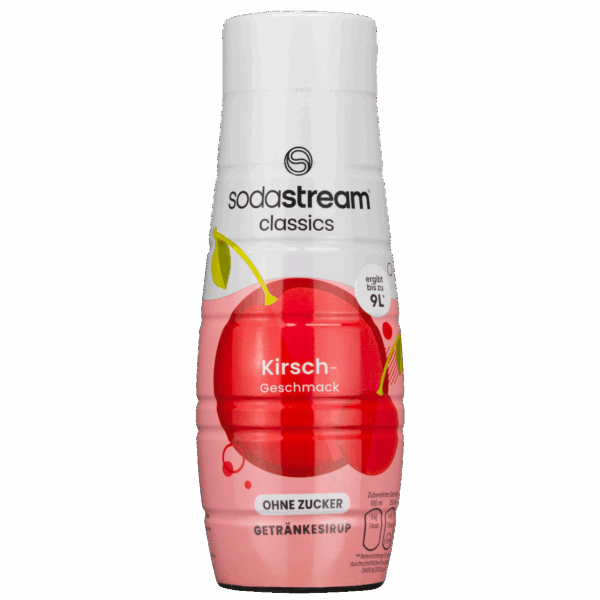 Syrop do SodaStream Wiśnia Bez Cukru 440ml