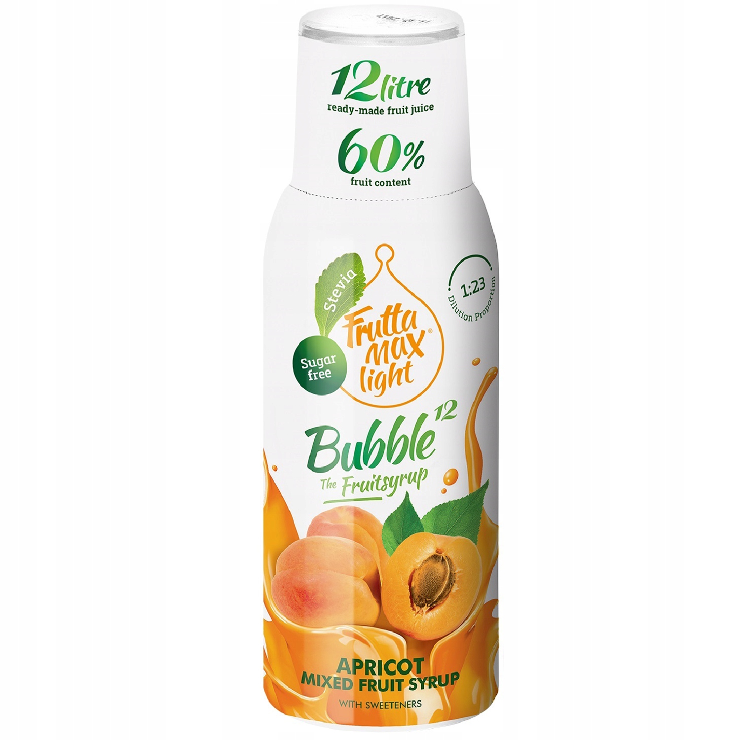 Syrop FruttaMax MORELA LIGHT 500 ml+MALINA LIGHT 500 ml - obrazek 2