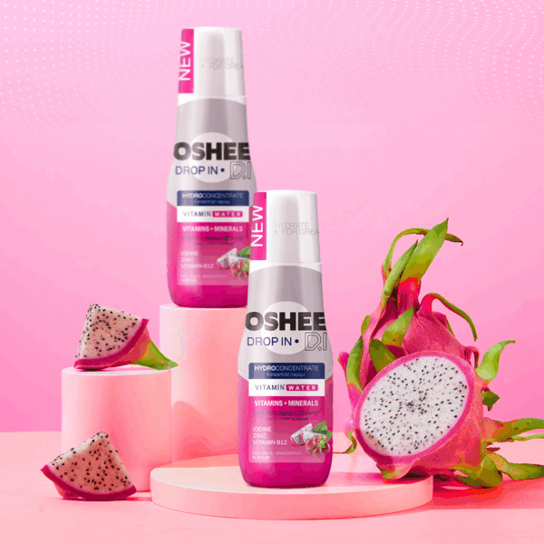 Syrop OSHEE Drop Winogrono-Smoczy owoc Wit+Minerały 500ml - obrazek 3
