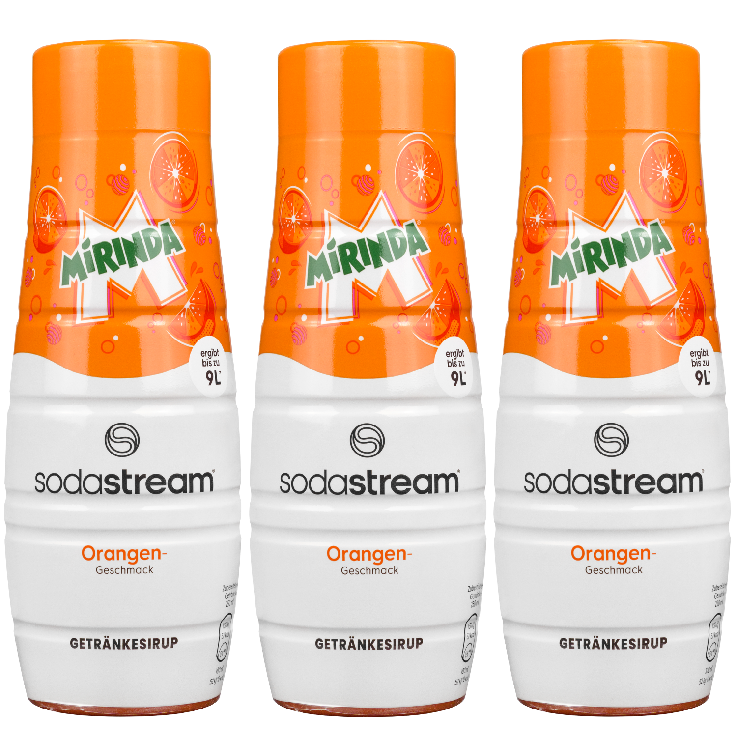 3x Syrop do SodaStream Mirinda