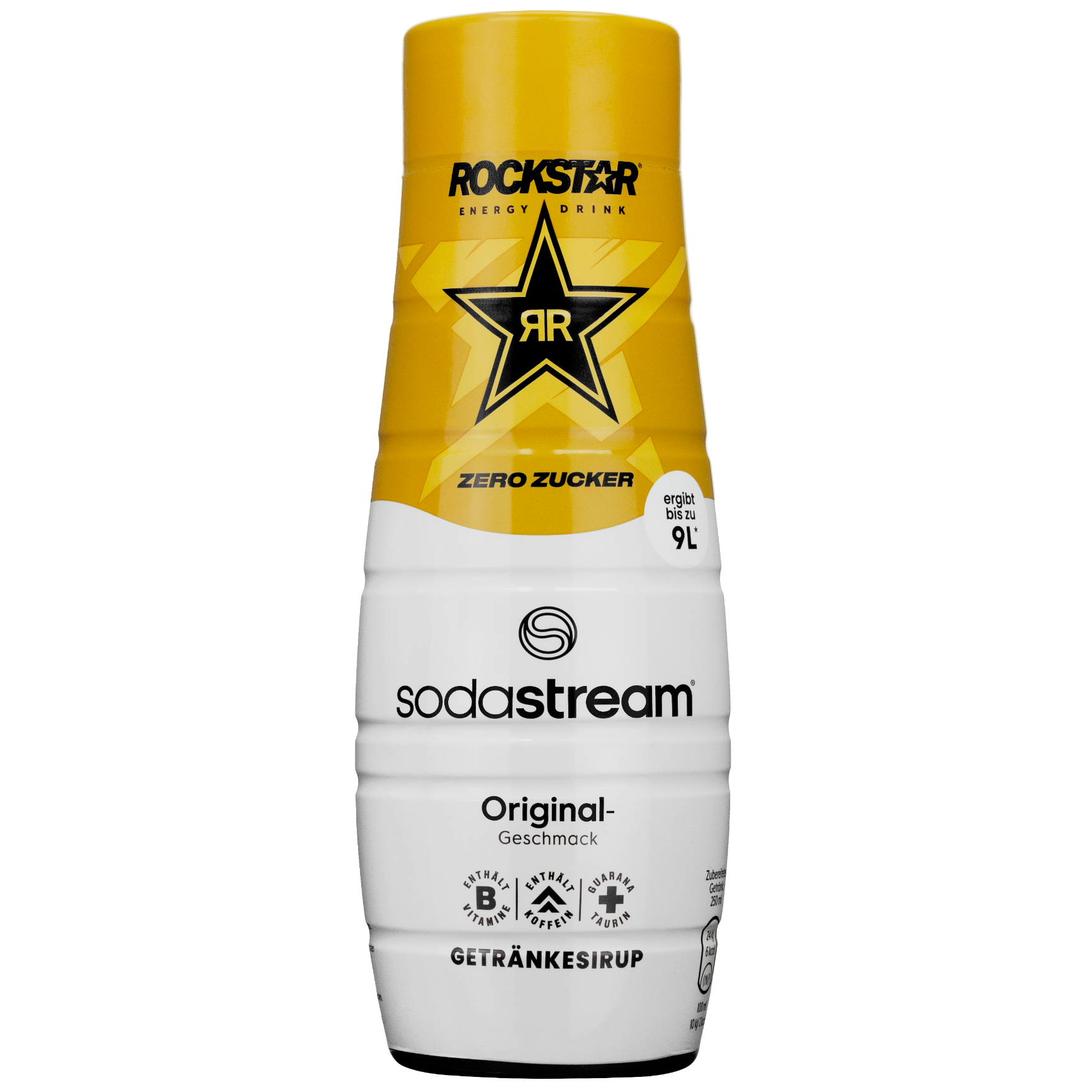 Syrop do SodaStream Cola bez cukru 440ml+Rockstar Original Zero 440ML - obrazek 3