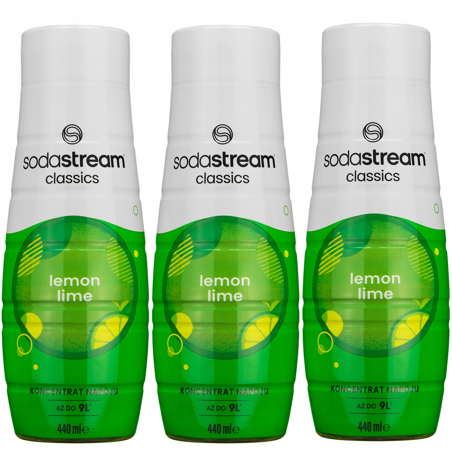 3x Syrop SodaStream Cytryna Limonka 440ml - obrazek 3