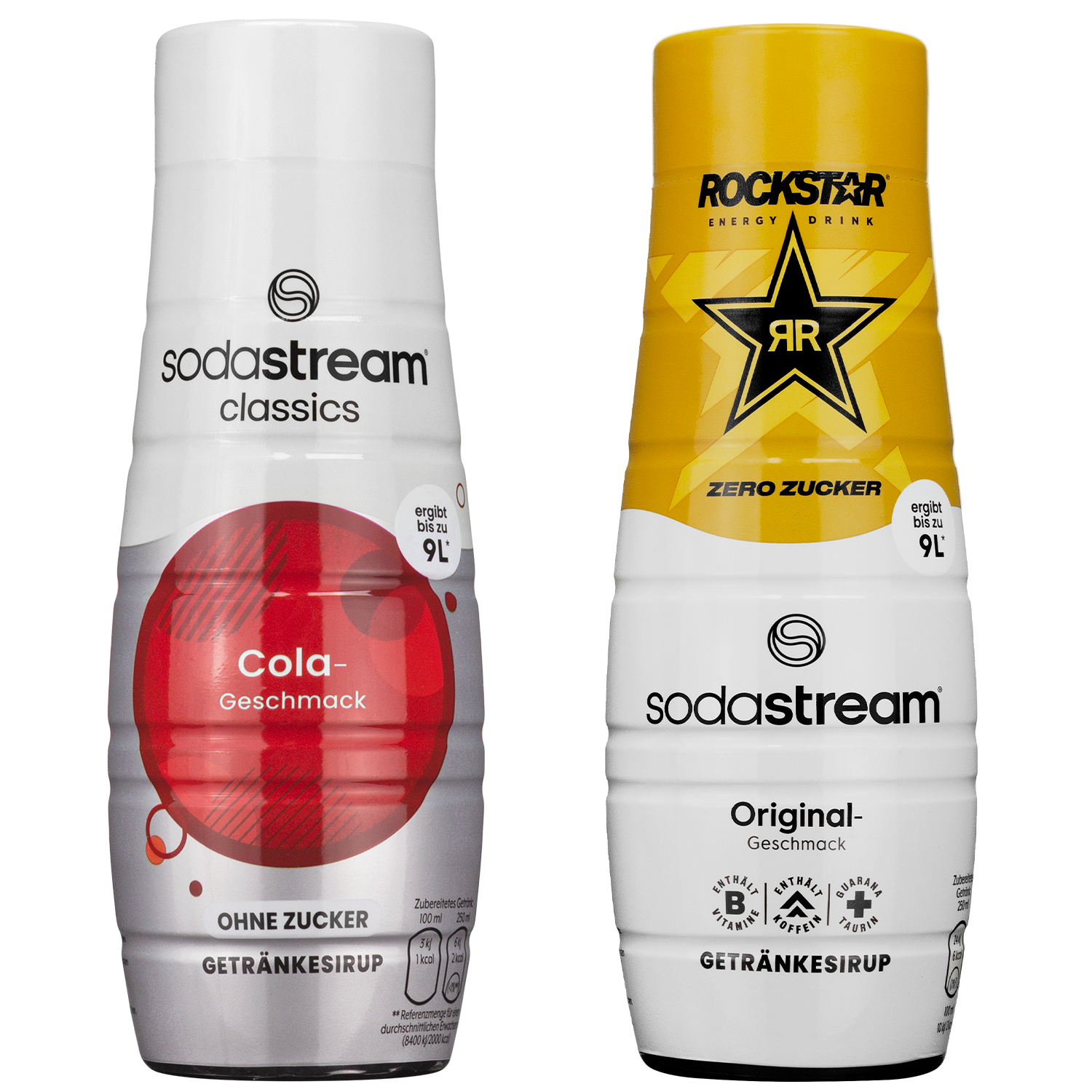 Syrop do SodaStream Cola bez cukru 440ml+Rockstar Original Zero 440ML