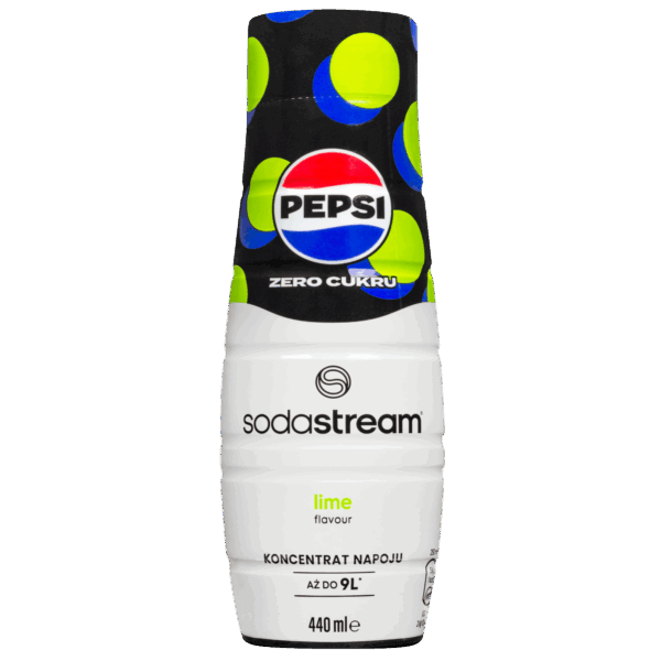 Syrop do SodaStream Pepsi MAX Limonka 440 ml - obrazek 2