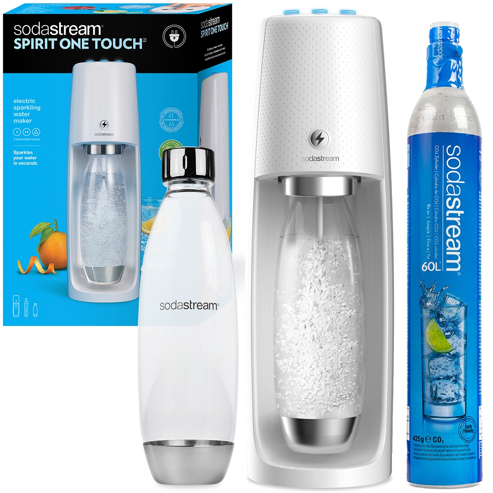Saturator SodaStream Spirit One Touch white - Spinel Soda