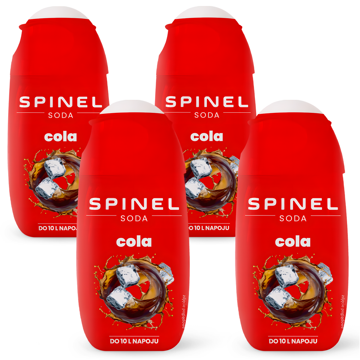 4x Syrop SPINEL SODA COLA 65ml - Spinel Soda
