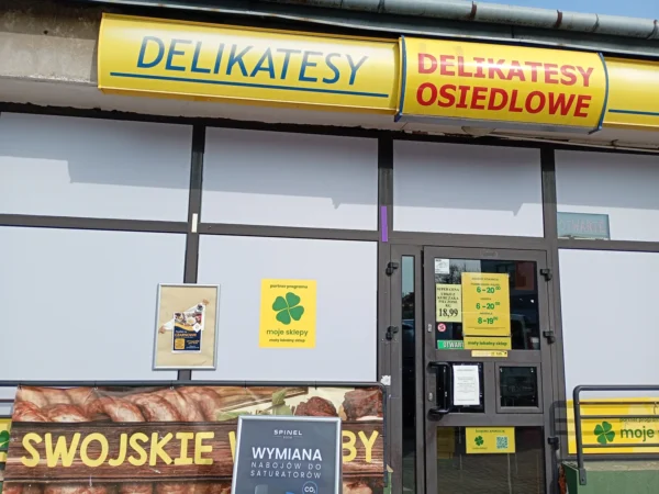 Wejście do punktu wymiany nabojów CO2 ANNA CZERWIŃSKA przy PRZYSZKOLNA 6, BRYNICA