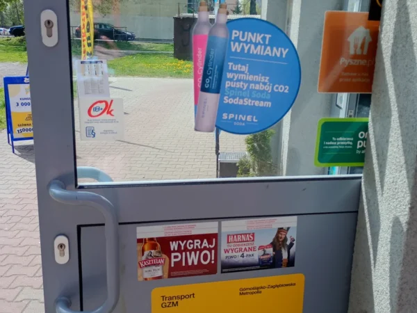 Wejście do punktu wymiany nabojów CO2 pp-DELIAKSZOO_17 przy Szyb Powietrzny 1, Ruda Śląska