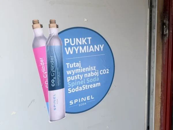 Naboje CO2 Spinel Soda dostępne w punkcie MAŁGORZATA LIPIŃSKA, STABŁOWICKA 111, WROCŁAW