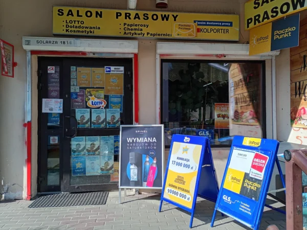 Wejście do punktu wymiany nabojów CO2 KRYSTYNA SITEK przy IGNACEGO SOLARZA 18/6, RZESZÓW