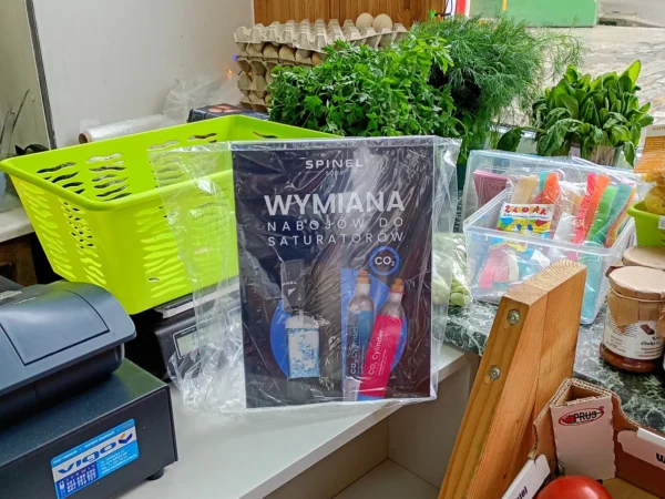 Wnętrze punktu wymiany nabojów CO2 MAŁGORZATA KACZOR, ŻMIGRODZKA 46/27, WROCŁAW