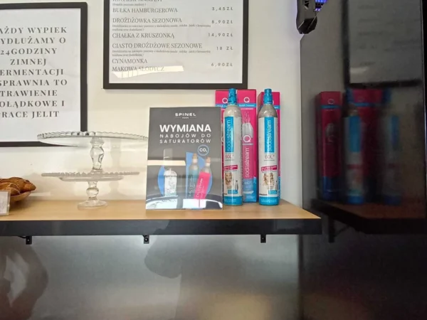 Naboje CO2 Spinel Soda dostępne w punkcie Rusti, Radłowska 8a, Ostrów Wielkopolski