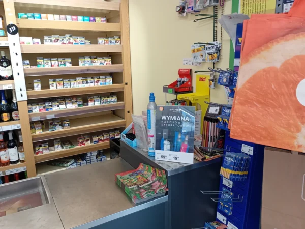 Naboje CO2 Spinel Soda dostępne w punkcie Delikatesy Centrum Żołynia, ul. Rynek 19, Żołynia