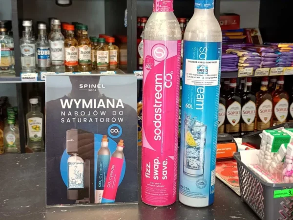 Naboje CO2 Spinel Soda dostępne w punkcie Sklep Ciasta Alkohole, Mała Góra 16, 30-864 Kraków, Kraków