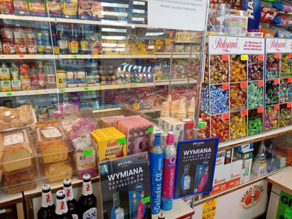 Naboje CO2 Spinel Soda dostępne w punkcie Sklep Abc Brzeziny, Brzeziny 615, Brzeziny