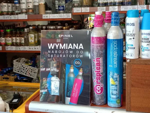 Naboje CO2 Spinel Soda dostępne w punkcie Nasz Sklep, Świniary 5, 32-709 Świniary, Świniary