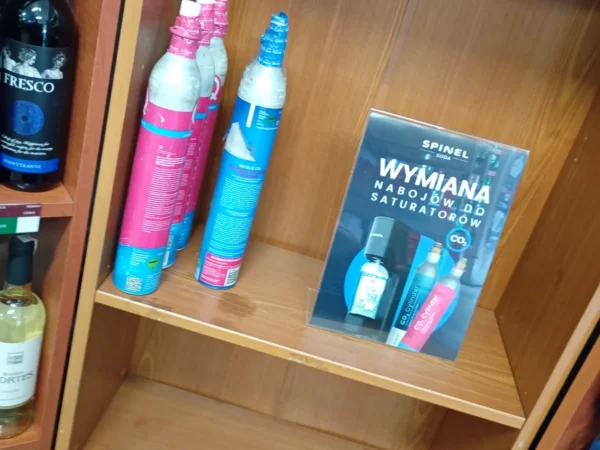 Naboje CO2 Spinel Soda dostępne w punkcie ADRIAN WIĘCEK FIRMA HANDLOWA, ul. Konstantego Ildefonsa Gałczyńskiego 27, Sosnowiec