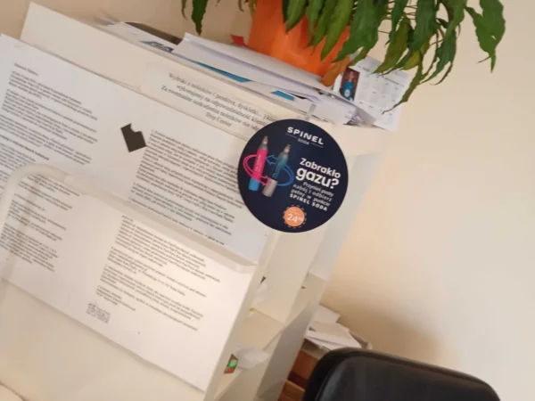 Wnętrze punktu wymiany nabojów CO2 SCR SONIA FEDYK, ul. Józefa Piłsudskiego 32, Ruda Śląska