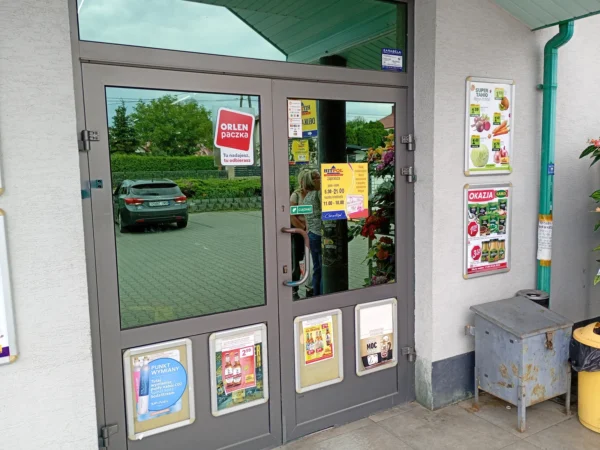Wejście do punktu wymiany nabojów CO2 Hitpol Tuszów mały przy Tuszów mały 32, Tuszów mały