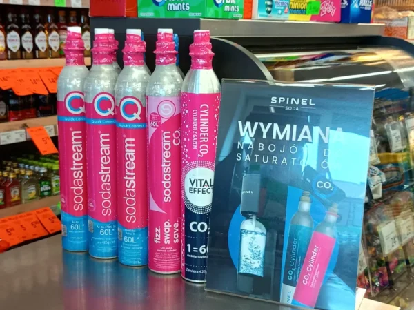Naboje CO2 Spinel Soda dostępne w punkcie DC Iwkowa, Iwkowa 685, Iwkowa