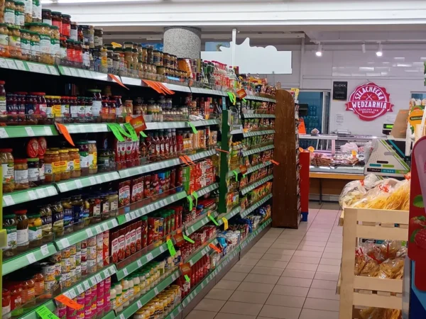 Wnętrze punktu wymiany nabojów CO2 DC Iwkowa, Iwkowa 685, Iwkowa
