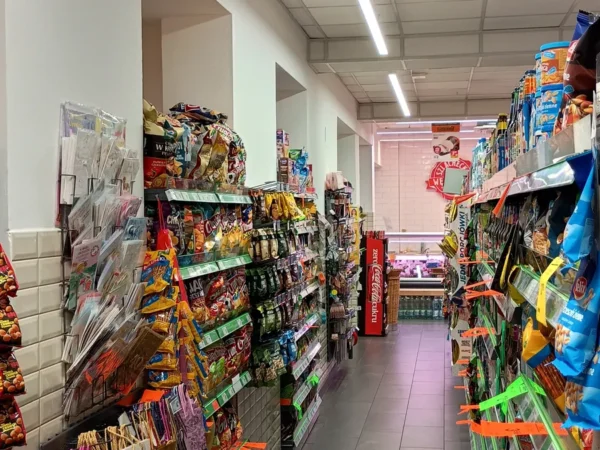 Wnętrze punktu wymiany nabojów CO2 DC Gilowice, Ul. Krakowska 36, Gilowice