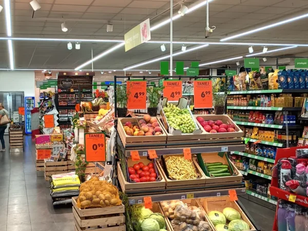 Wnętrze punktu wymiany nabojów CO2 DC Przyborów, Ul. Jana Kazimierza 32, Przyborów