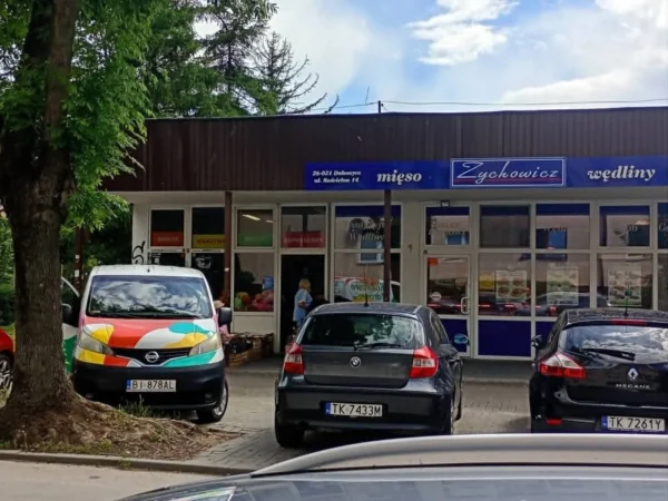 Wejście do punktu wymiany nabojów CO2 Sklep Renata Norbert Zebrzowski przy Wiśniowa 3, Kielce