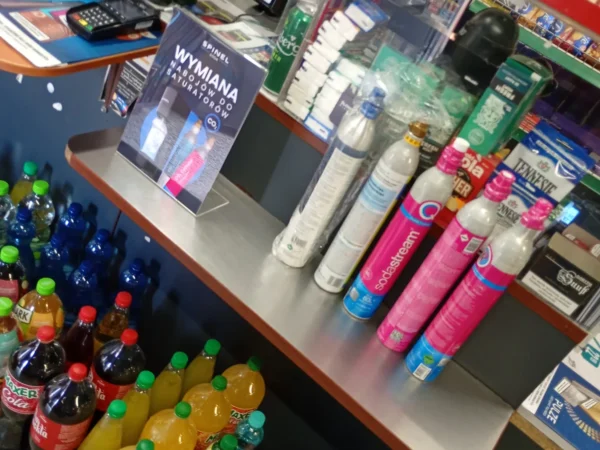 Naboje CO2 Spinel Soda dostępne w punkcie Livio, Szymały 216a, Bytom