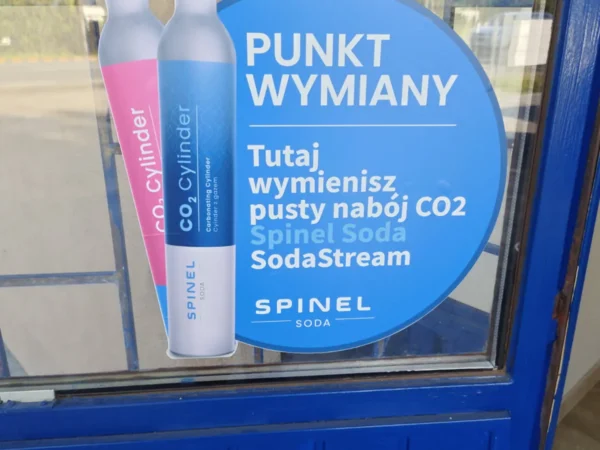 Wejście do punktu wymiany nabojów CO2 Sklep FAZA przy Brzeska 30 E, Kraków