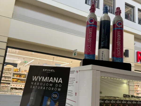 Naboje CO2 Spinel Soda dostępne w punkcie VapeManiacy Gdańsk Morski Park Handlowy, Przywidzka 6, Gdańsk