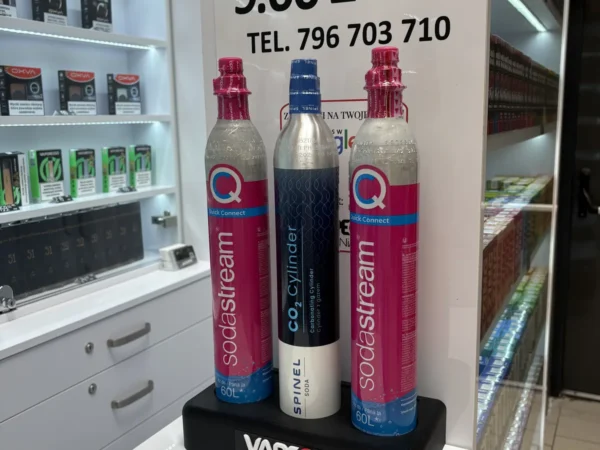 Naboje CO2 Spinel Soda dostępne w punkcie VapeManiacy Końskie Kaufland, Lipowa 12, Końskie