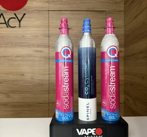 Naboje CO2 Spinel Soda dostępne w punkcie VapeManiacy Zakopane, Nowotarska 4, Zakopane