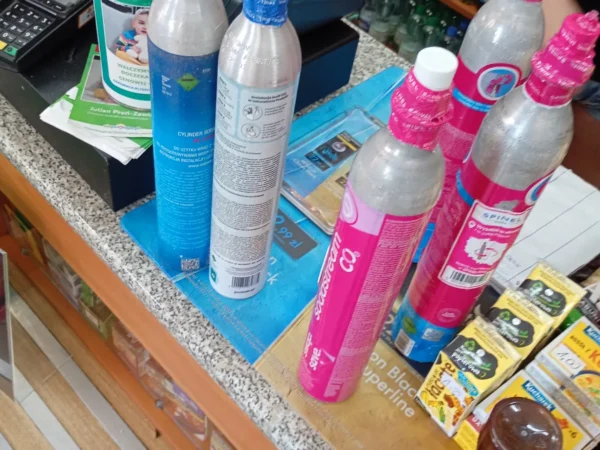 Naboje CO2 Spinel Soda dostępne w punkcie F.H.U. LUKAS Dariusz Bruner, 1 maja 245, Ruda Slaska