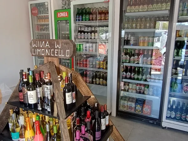 Wnętrze punktu wymiany nabojów CO2 Limoncello Tyniecka, ul. Tyniecka 156, Kraków