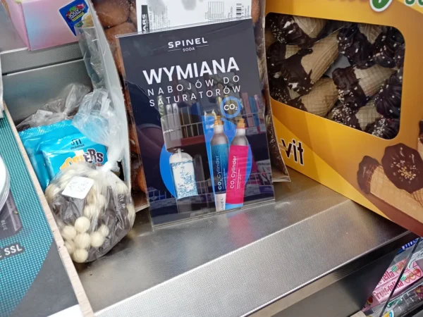 Naboje CO2 Spinel Soda dostępne w punkcie Mroczków gościnny Stępień, Mroczków gościnny 33, Mroczków gościnny